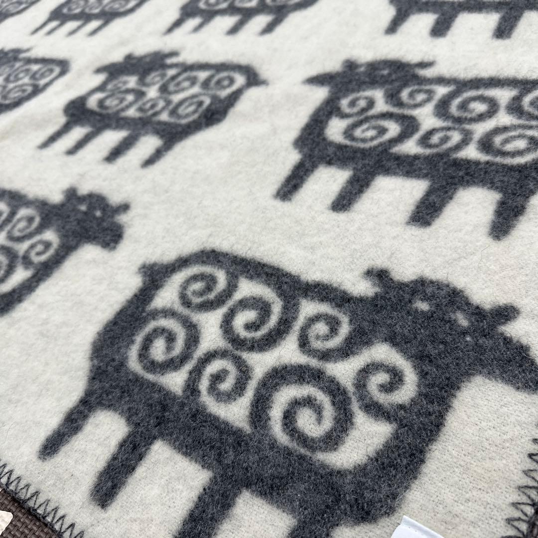 KLIPPAN SHEEP WOOL BLANKET 毛布 ひざ掛け 北欧 雑貨