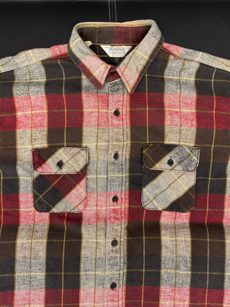 FIVE BROTHER USA製 ヘビネル 三角タグ 80s XL