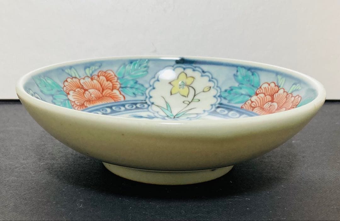 佐藤走波（六代）　深皿　5枚　花鳥文