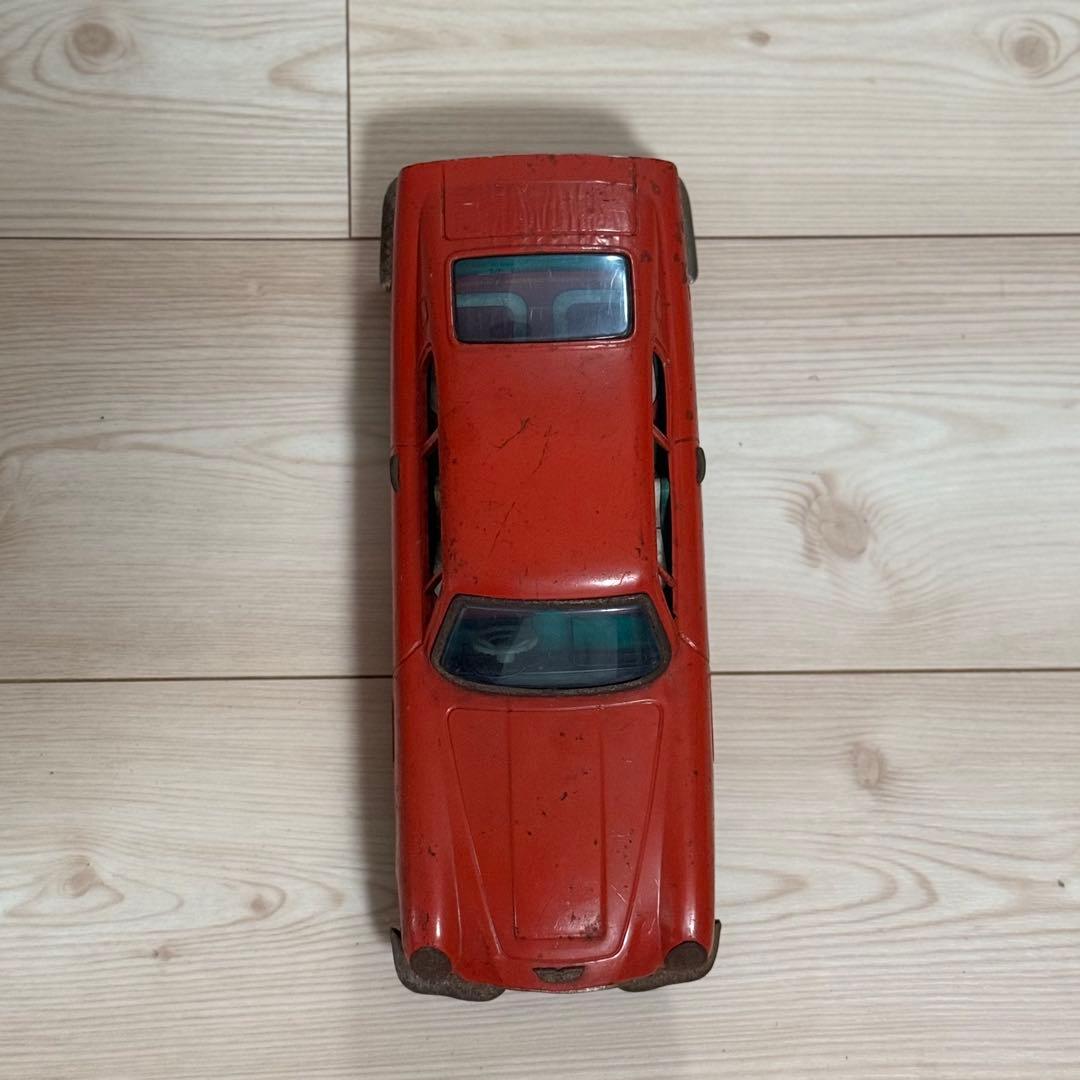 【古いブリキの自動車】ASTOM MARTIN DB6 アサヒ玩具 007