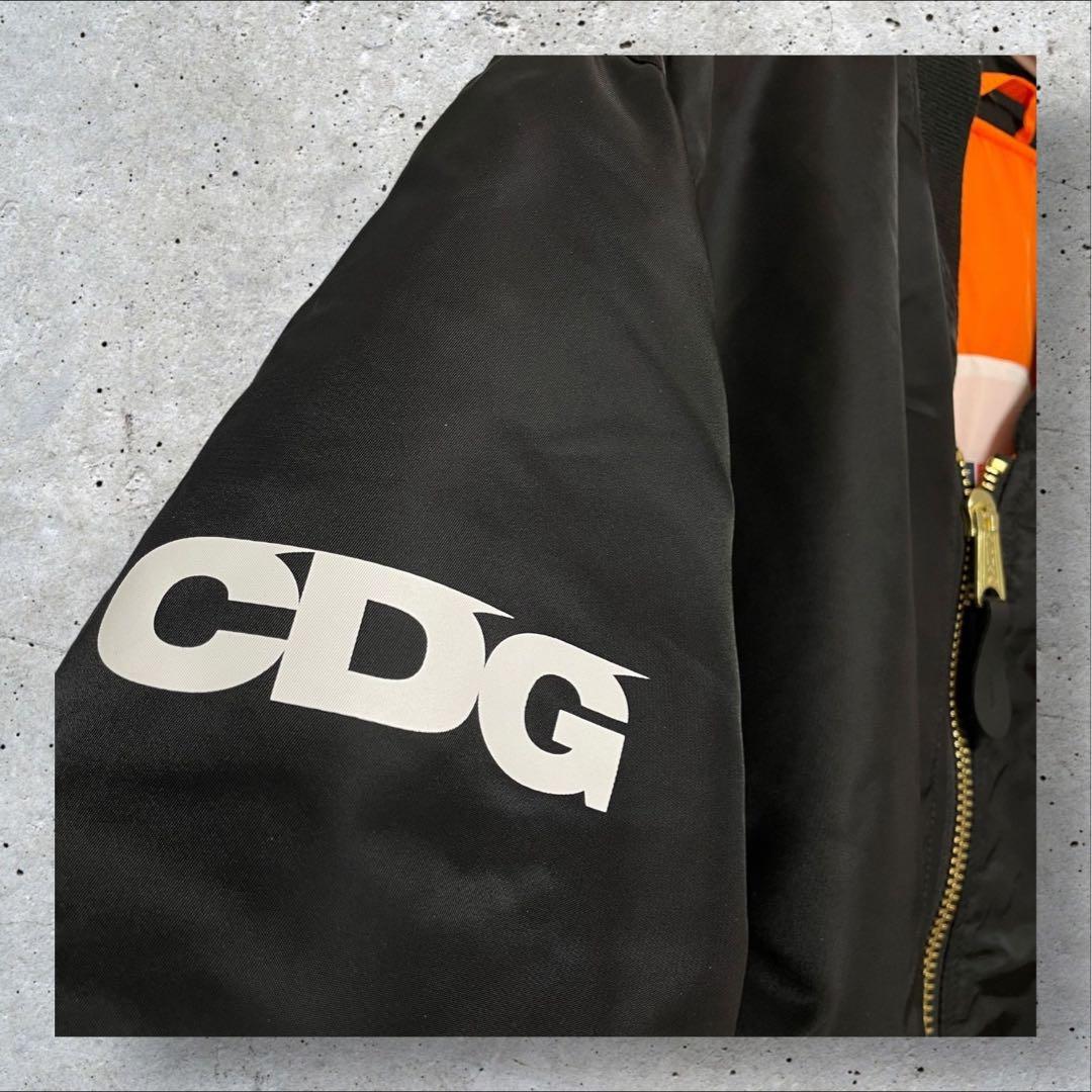 CDG ALPHA MA-1ジャケット サイズL