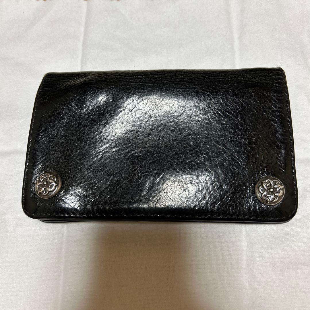 Chrome Hearts ケルティックドック 二つ折りワンジップウォレット