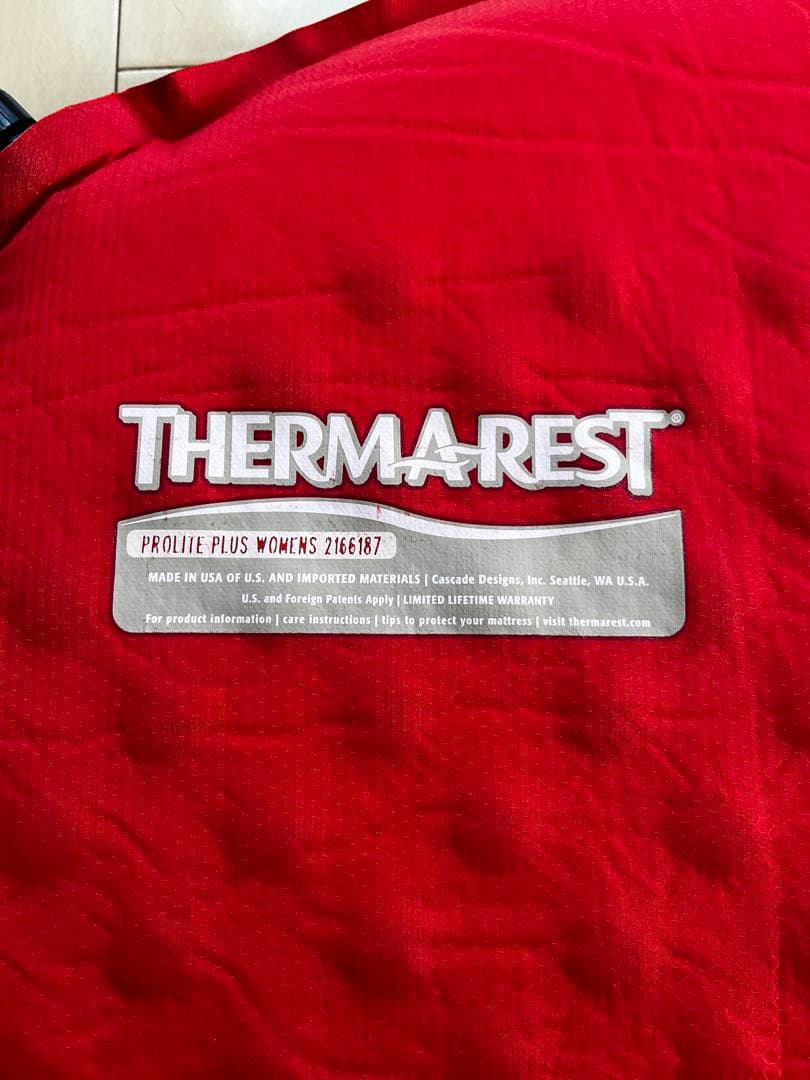 THERMAREST サーマレスト プロライトプラス WOMENS