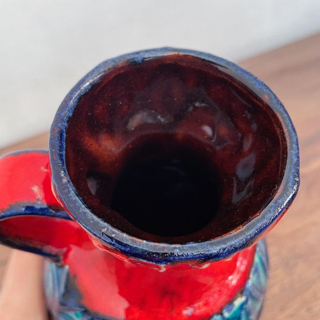 【ドイツ BAY Keramikの花瓶】Fat lava 323