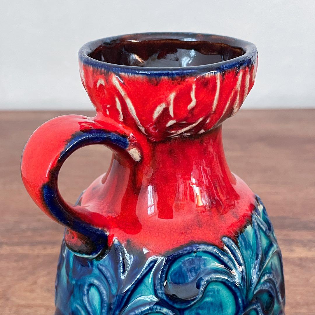 【ドイツ BAY Keramikの花瓶】Fat lava 323