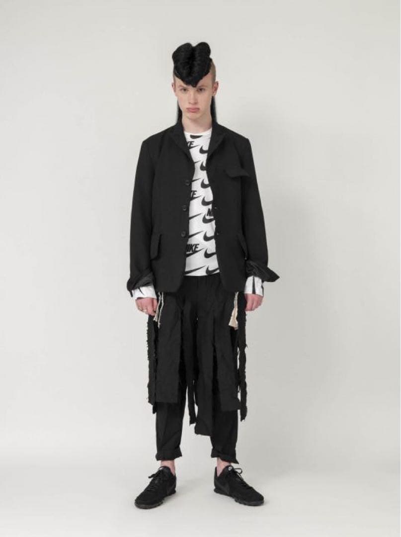 BLACK COMME des GARÇONS 2019AW 短冊パンツ