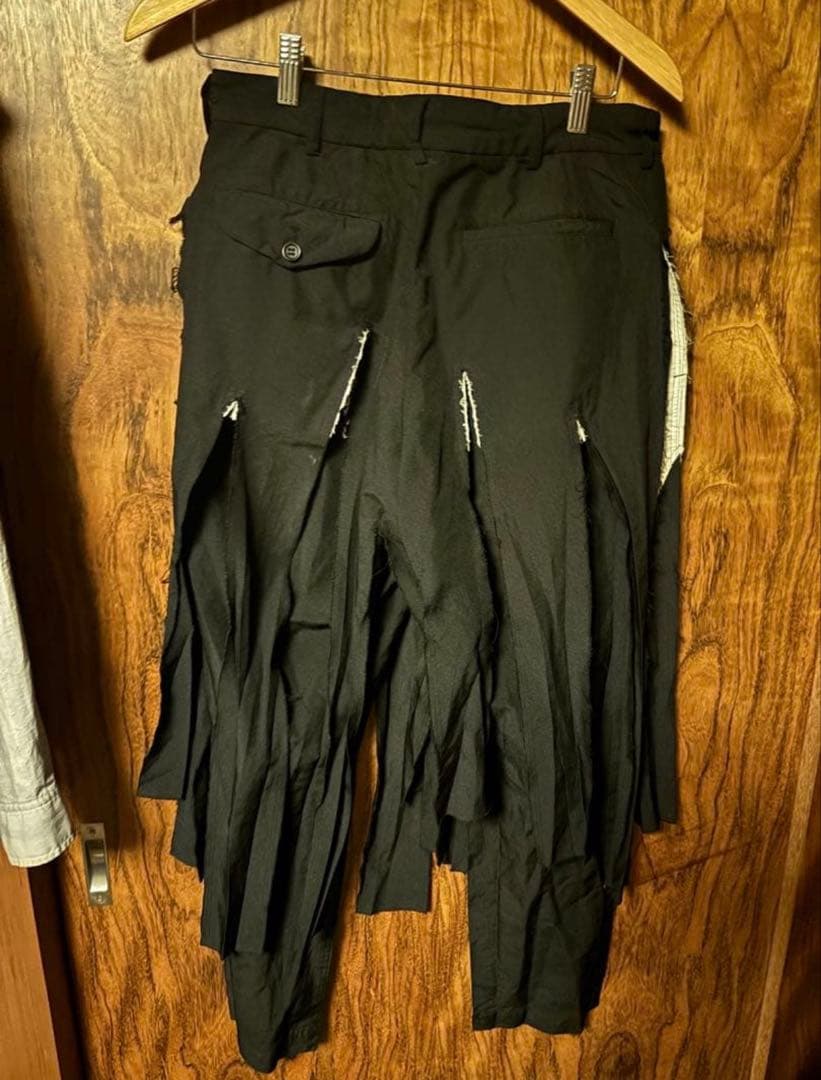 BLACK COMME des GARÇONS 2019AW 短冊パンツ