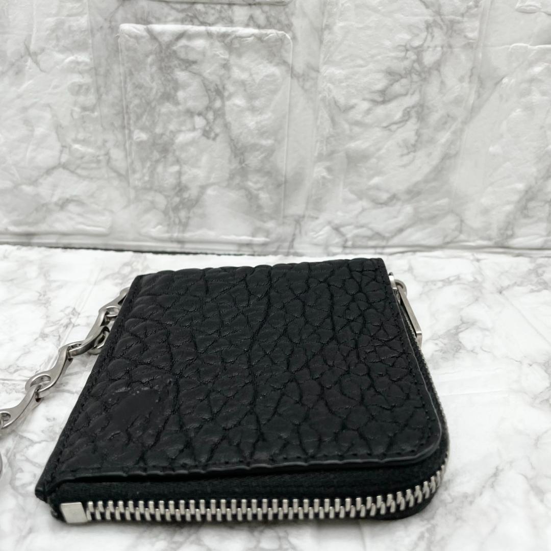未使用級✨ Burberry バーバリー　財布 チェーン　ケース　ブラック