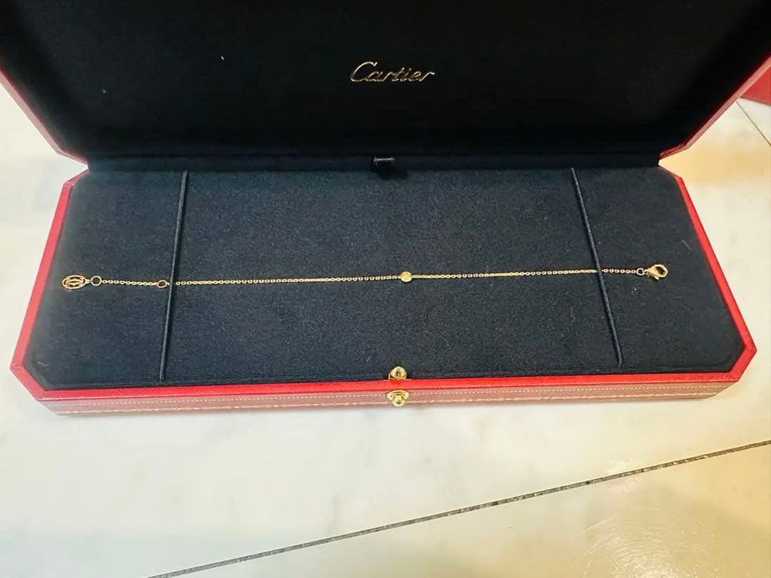 【安心鑑定・新品未使用】Cartier ダルーム xs ゴールド ブレスレット