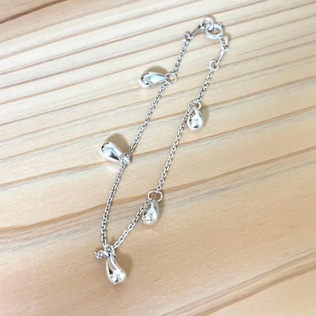 【極美品】 ティファニー ティアドロップ 5P ブレスレット エルサペレッティ