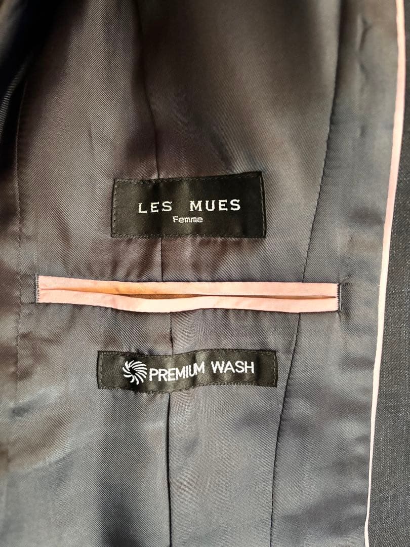 【美品✨】【上下セット】AOKI LES MUES ウォッシャブルスーツ