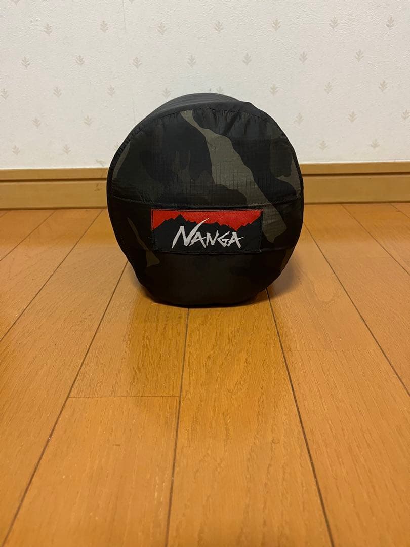 Cn　NANGA オーロラ450DX希少全面CAMO/レギュラープラス