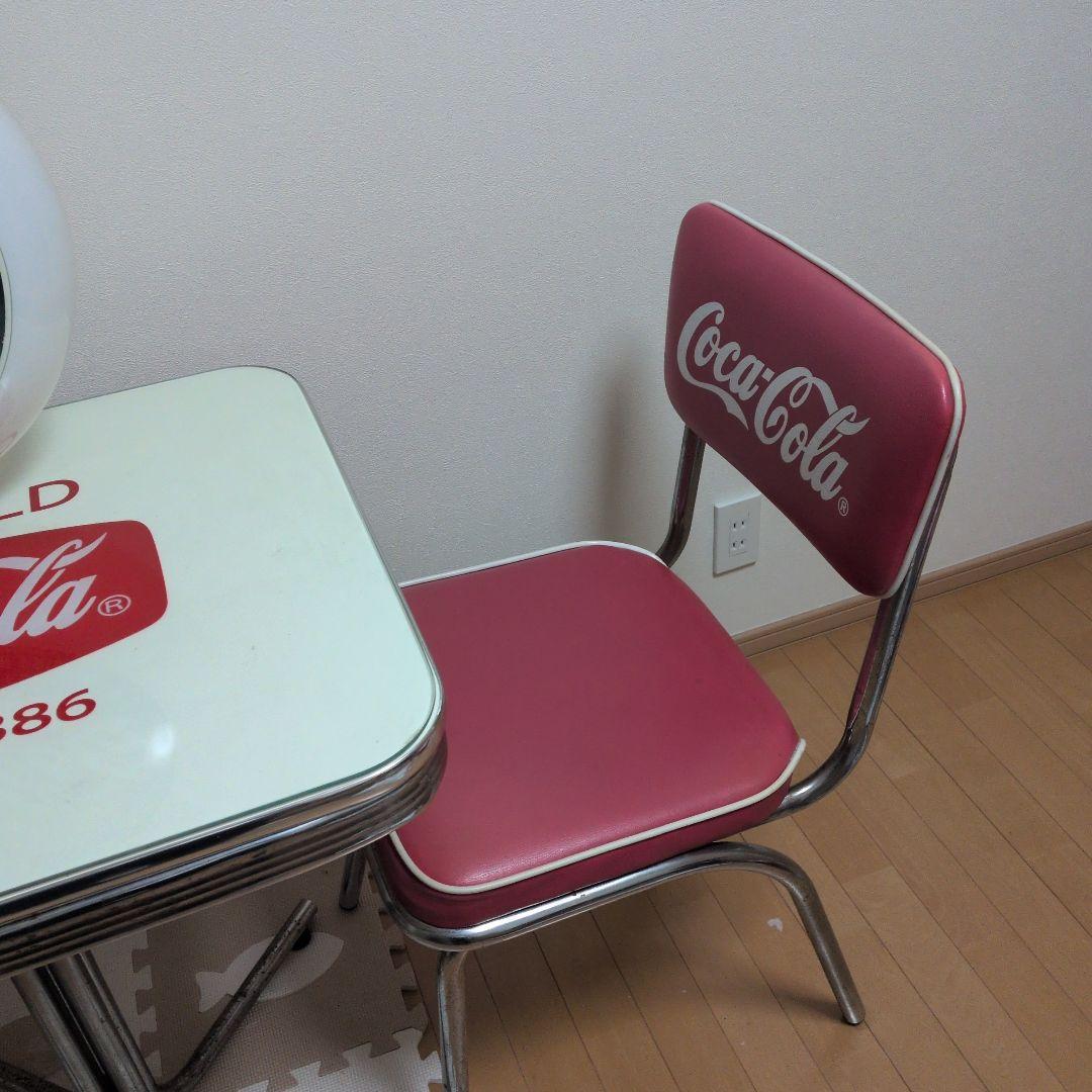 Coca-Cola テーブルセット　コカコーラ　テーブル　イス　セット