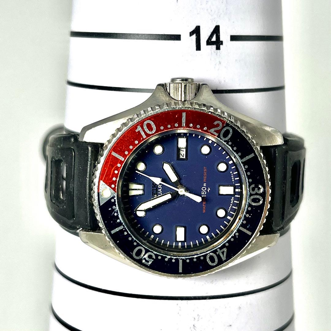 【美品/稼働】セイコー ダイバーズ デイト 2625-001B ペプシ 腕時計