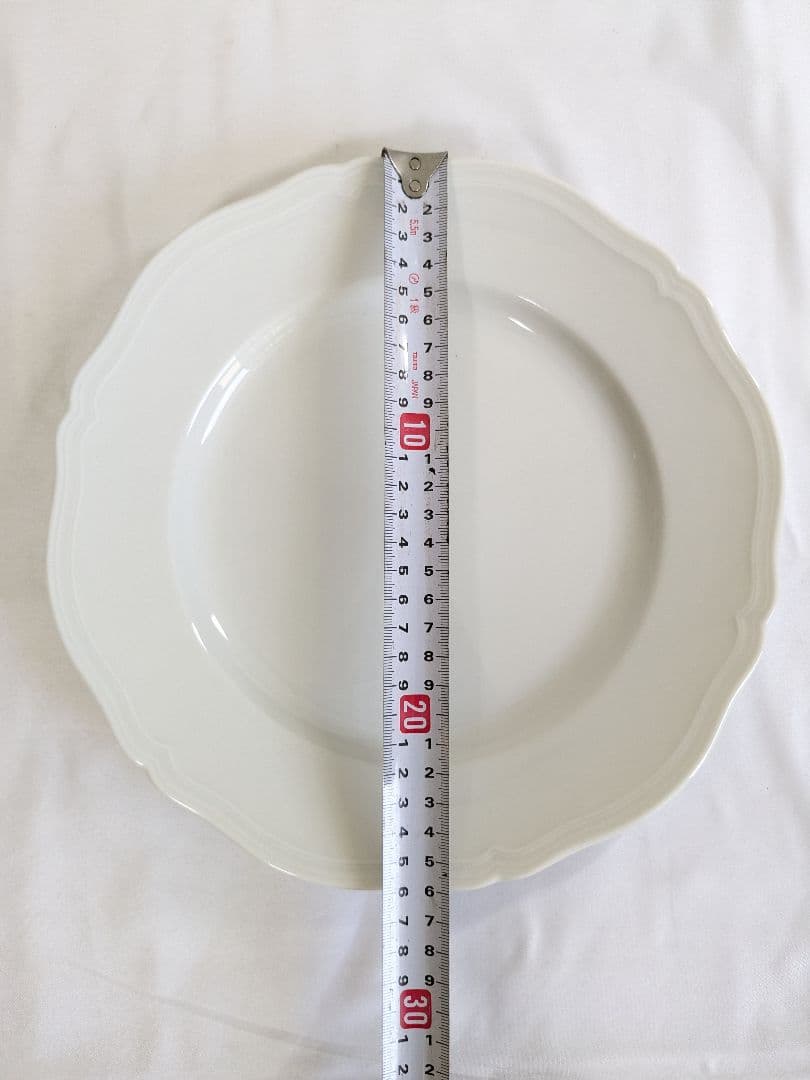 リチャードジノリ ホワイト 大皿　26cm 4枚セット