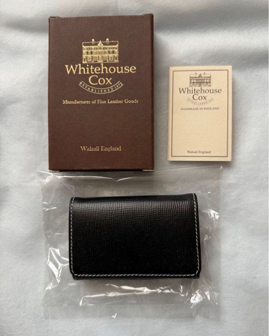 新品　ケース ホワイトハウスコックス　ネイビー