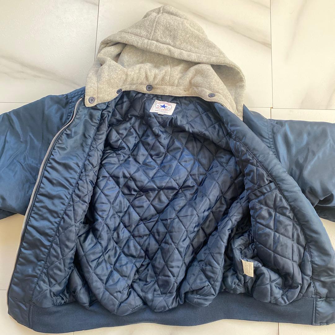 希少 vintage ALL STAR コンバース 2way ジャケット フード