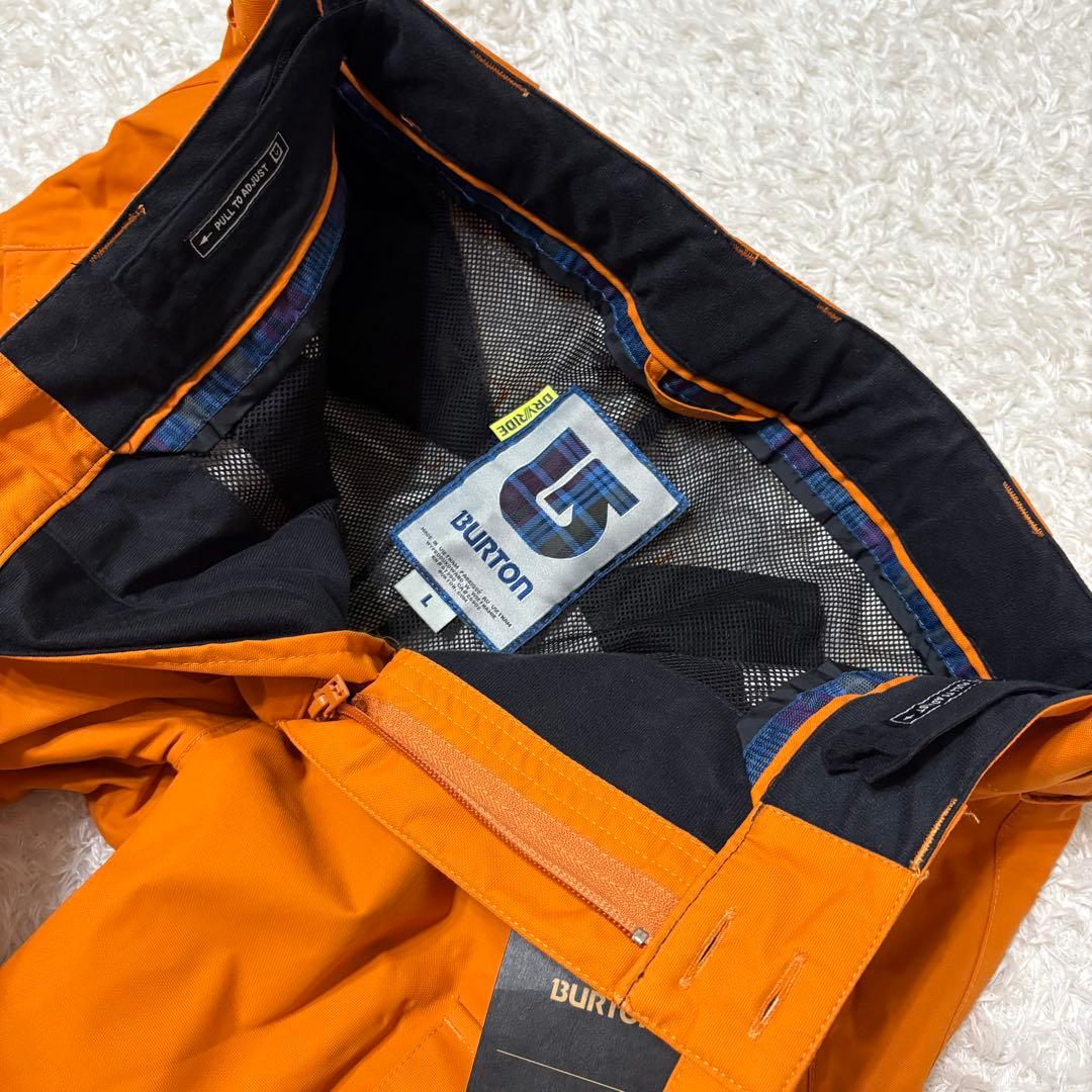 新品　Burton スノーボードパンツ　DRYRIDE オレンジ　定価2万　L