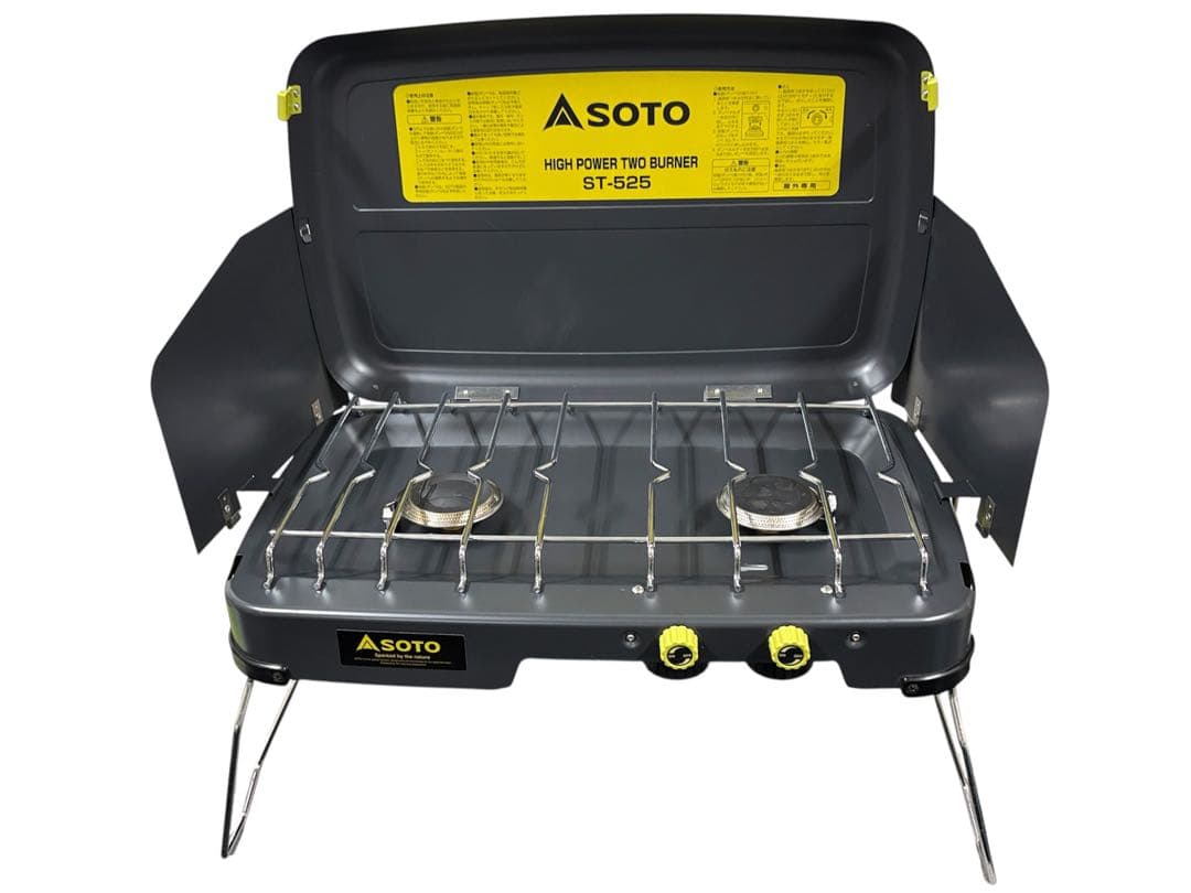 【中古】SOTO ST-525 ハイパワー 2バーナーツーバーナーコンロ