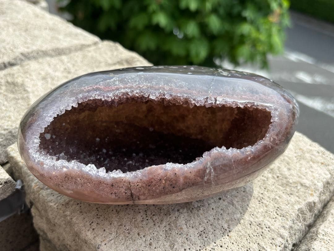 【金，財運上昇】アメジスト財布⭐浄化皿⭐N140