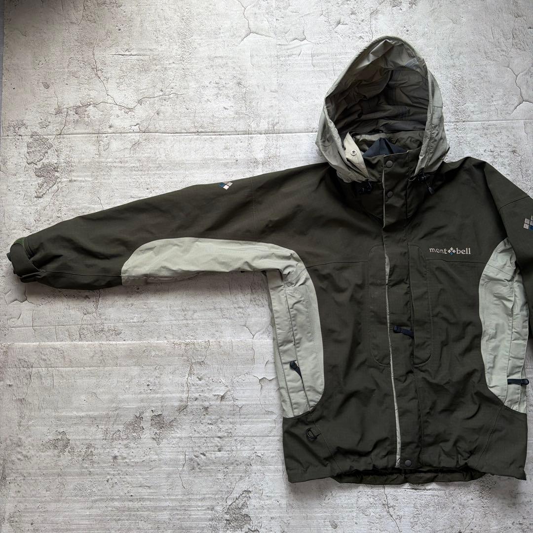 【希少廃盤品】モンベル フリースタイルパーカー　ゴアテックス XS