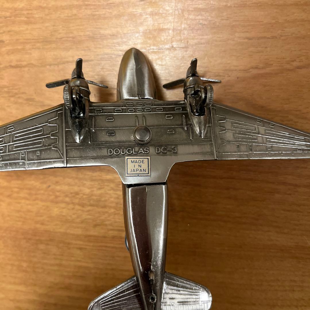 金属製 飛行機型 ライター 日本製 made in japan アンティーク
