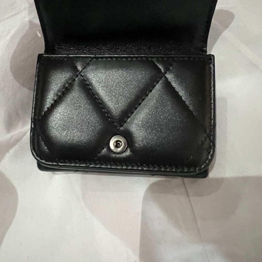 BALENCIAGA B ロゴ レザー ウォレット バレンシアガ 三つ折り 財布