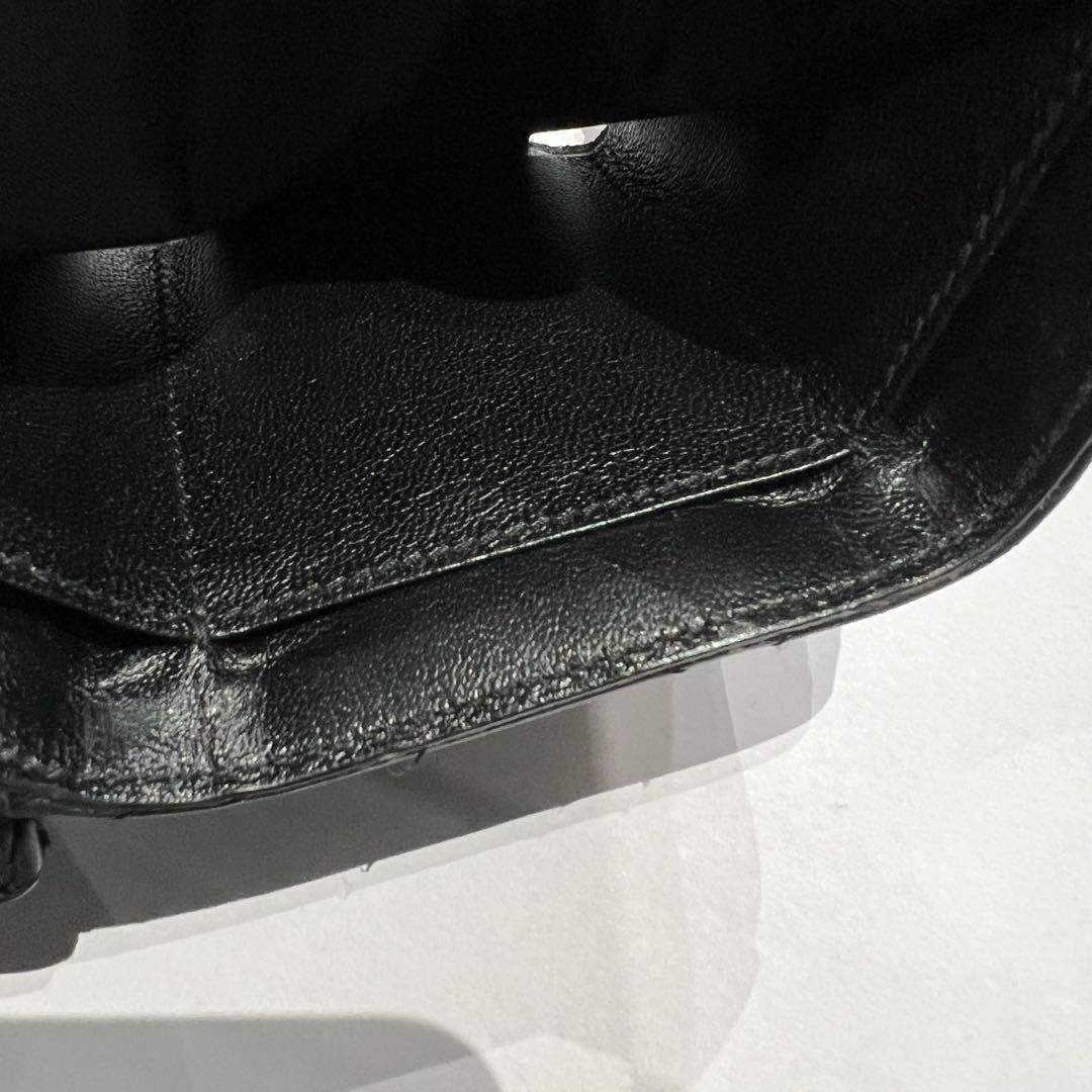 BALENCIAGA B ロゴ レザー ウォレット バレンシアガ 三つ折り 財布