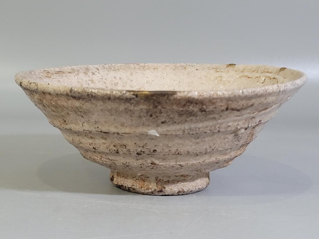 茶道具 古萩茶碗 時代物 古美術 DT453
