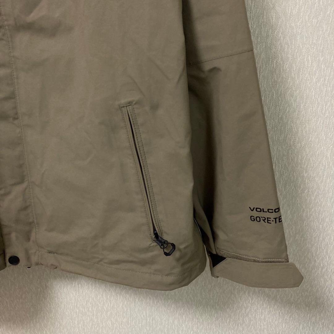 VOLCOM ボルコム GORE-TEX ジャケット ゴアテックス ベージュ M