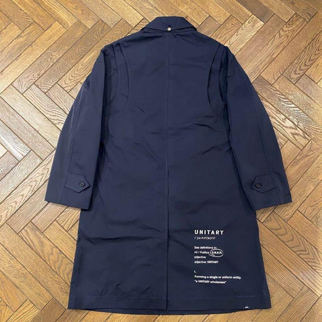 DENHAM BALMACAAN COAT NAVY デンハム バルマカーン L