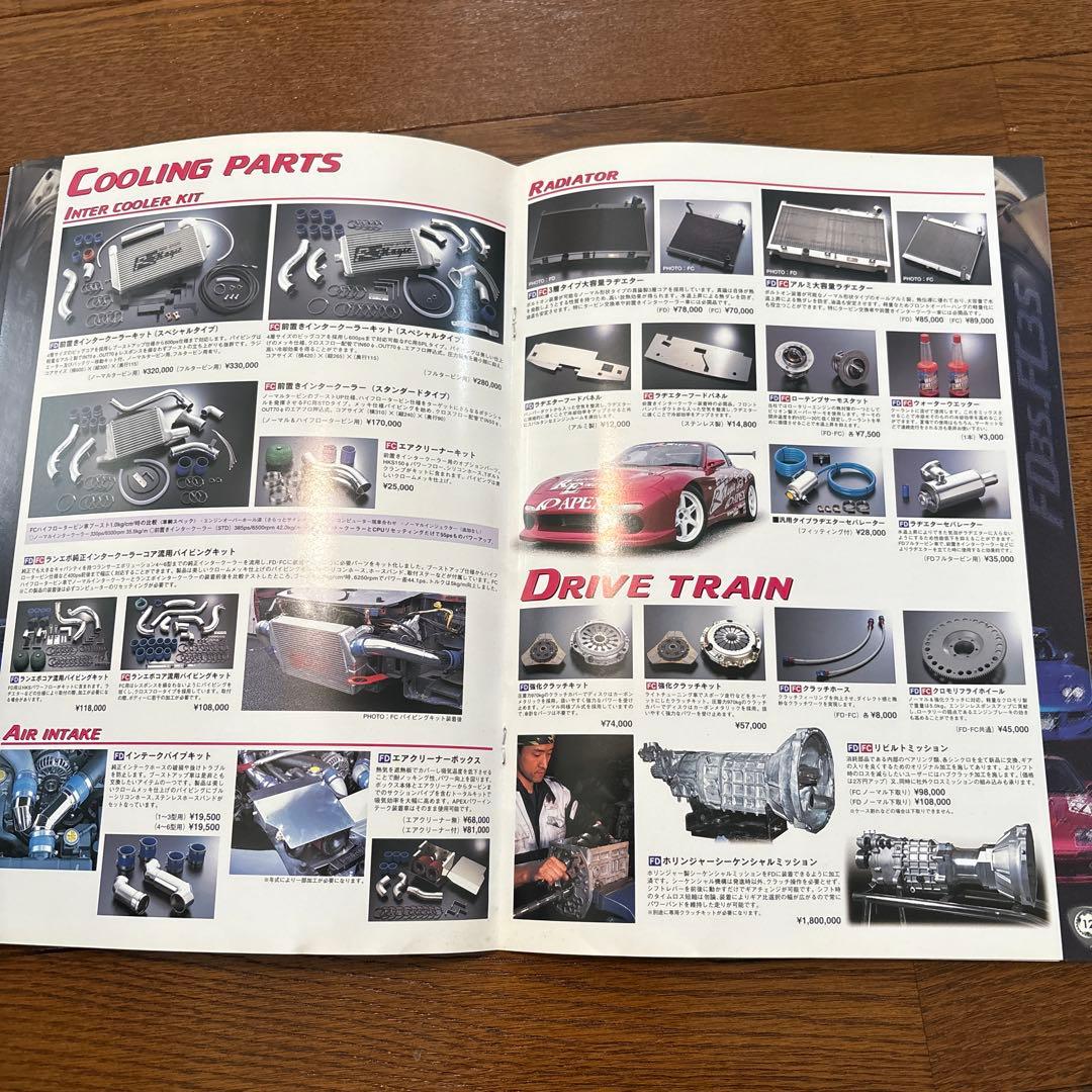 G*r様 Rmagic PANSPEED RX-7カタログ　5冊セット