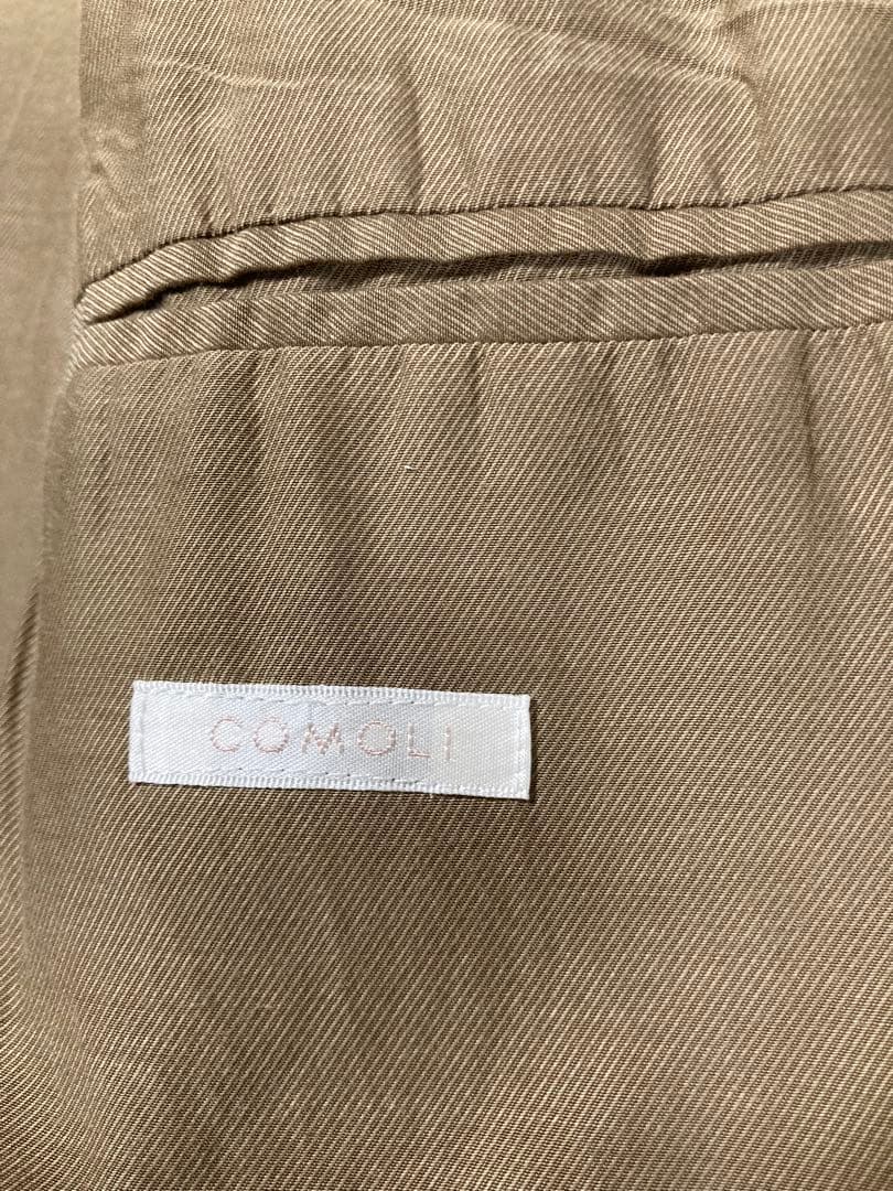 comoli ウォッシュドタイロッケンコート 21SS size1