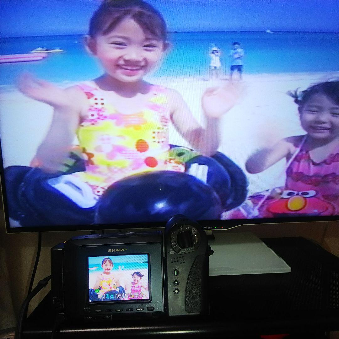 SHARP HI8 ビデオカメラ VL-HL100 液晶ビューカム 動作品