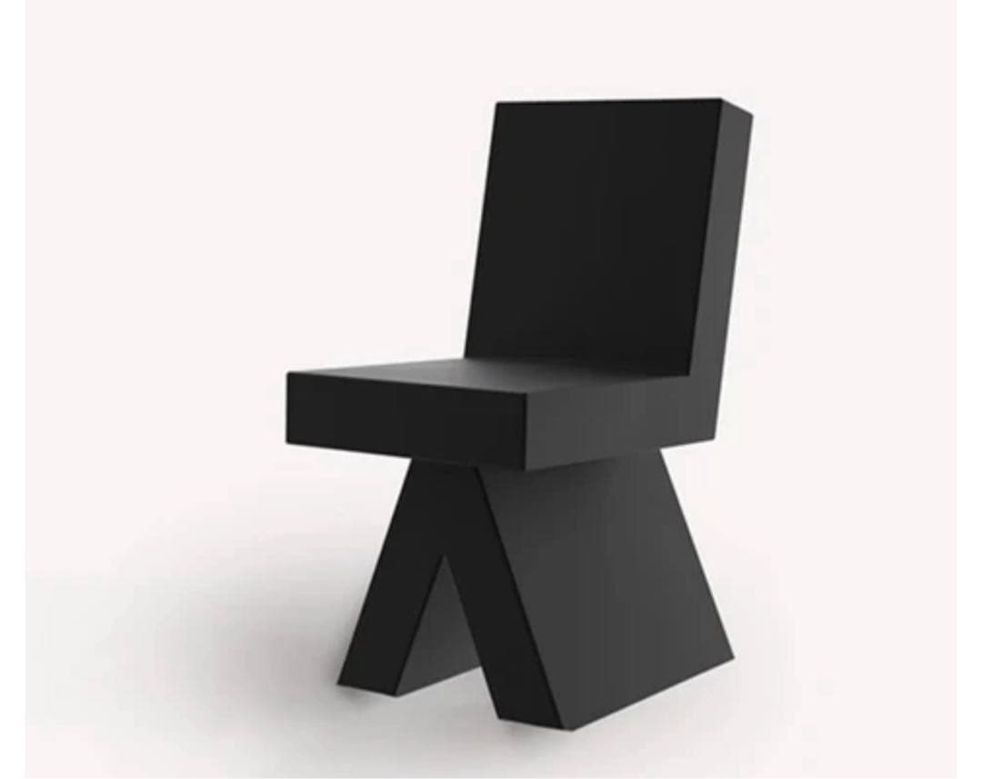 Hermann August Weizenegger X-chair ブラック