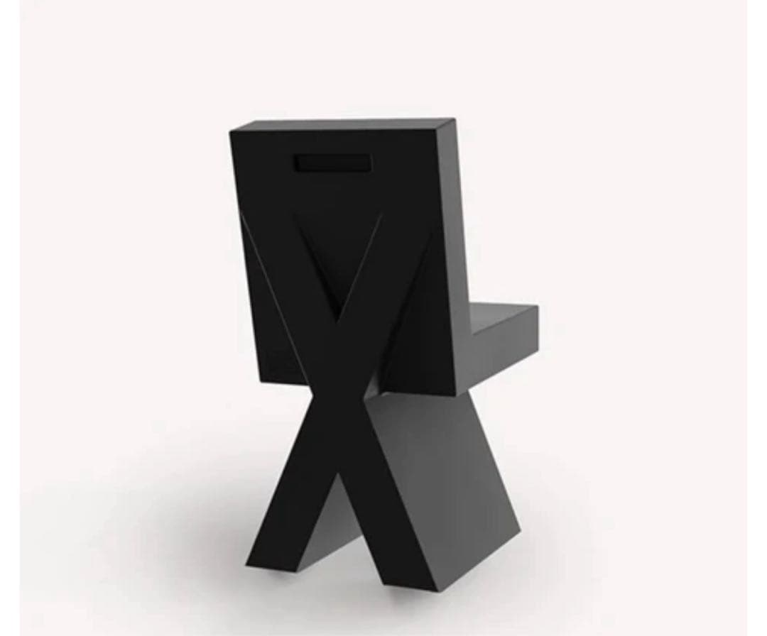 Hermann August Weizenegger X-chair ブラック