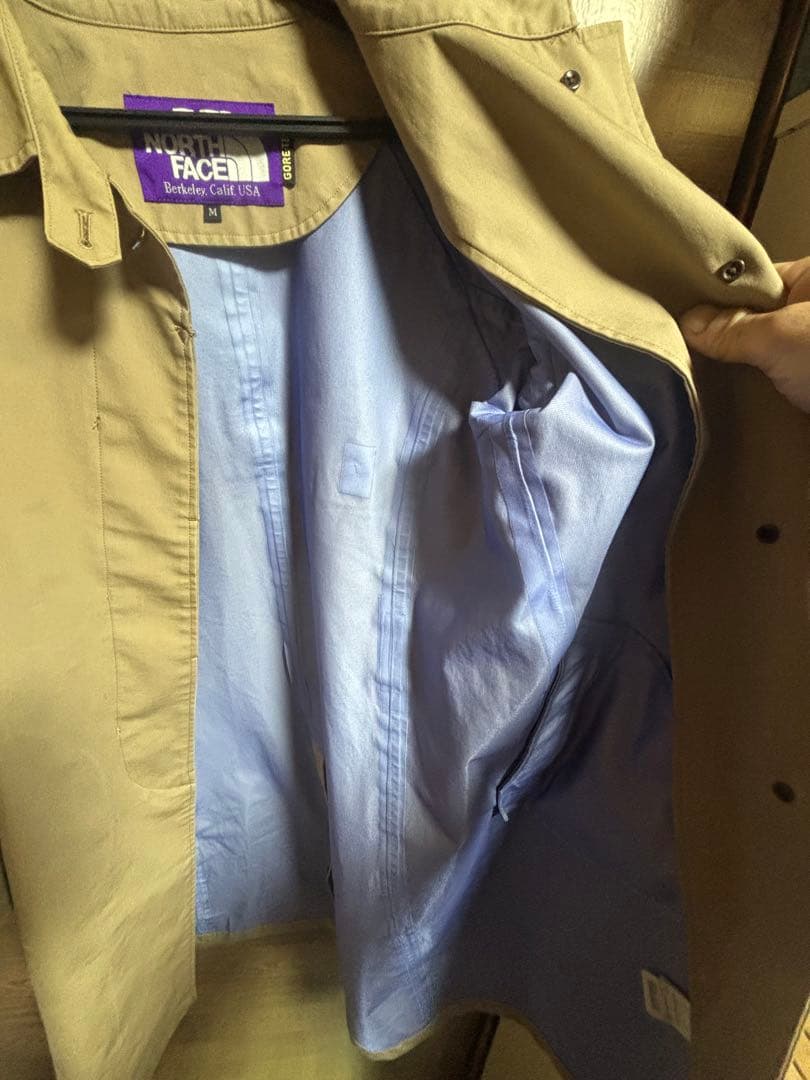 THE NORTH FACE ノースフェイス　ゴアテックス ステンカラーコート