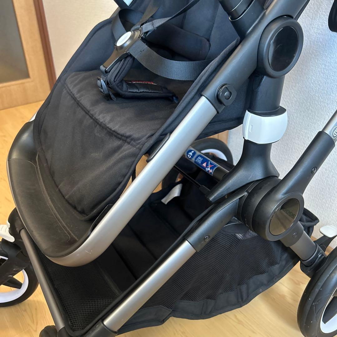 【美品】バガブー Fox3 bugaboo ベビーカー　ブラック