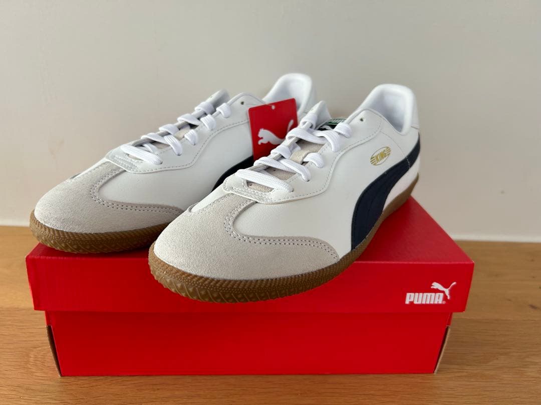 PUMA KING 21 IT ホワイトトレーニングシューズ