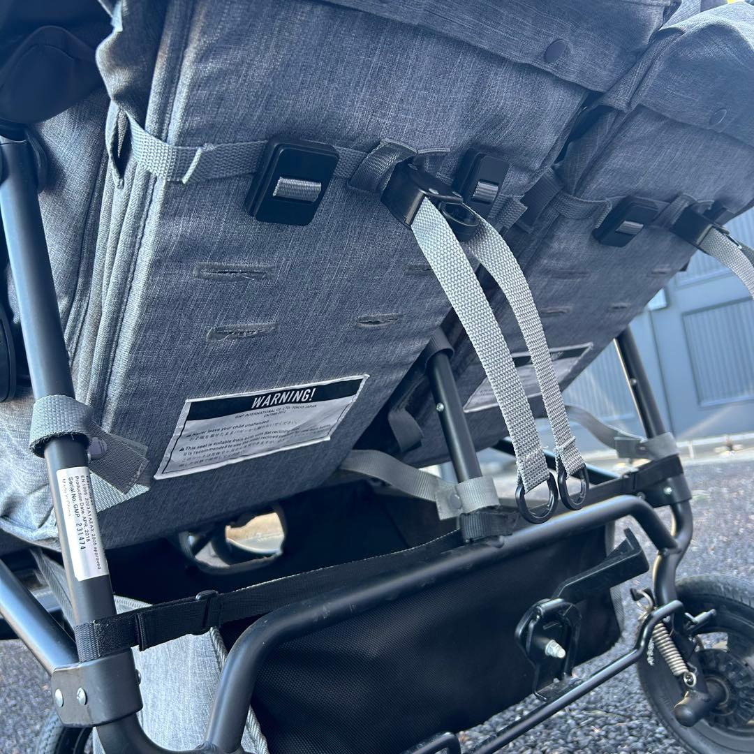 【Air Buggy】双子用ベビーカー　 エアバギー ココダブルフロムバース