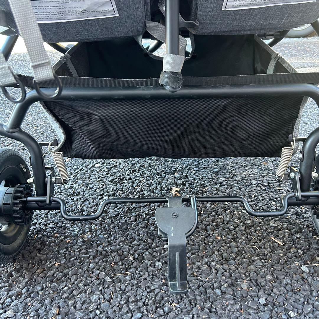【Air Buggy】双子用ベビーカー　 エアバギー ココダブルフロムバース