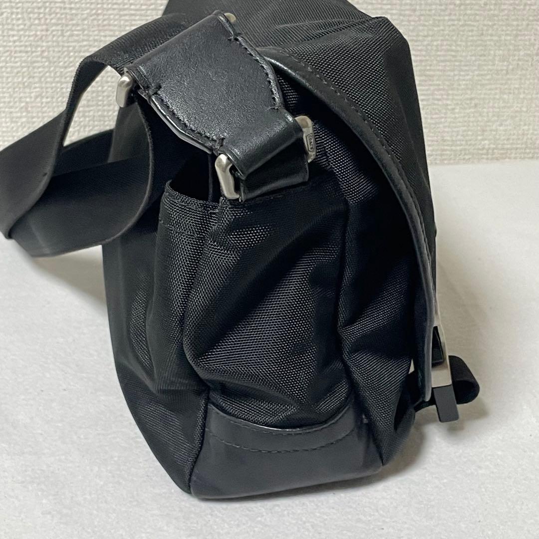 COACH コーチ ボイジャー メッセンジャーバッグ 黒 ショルダーバッグ