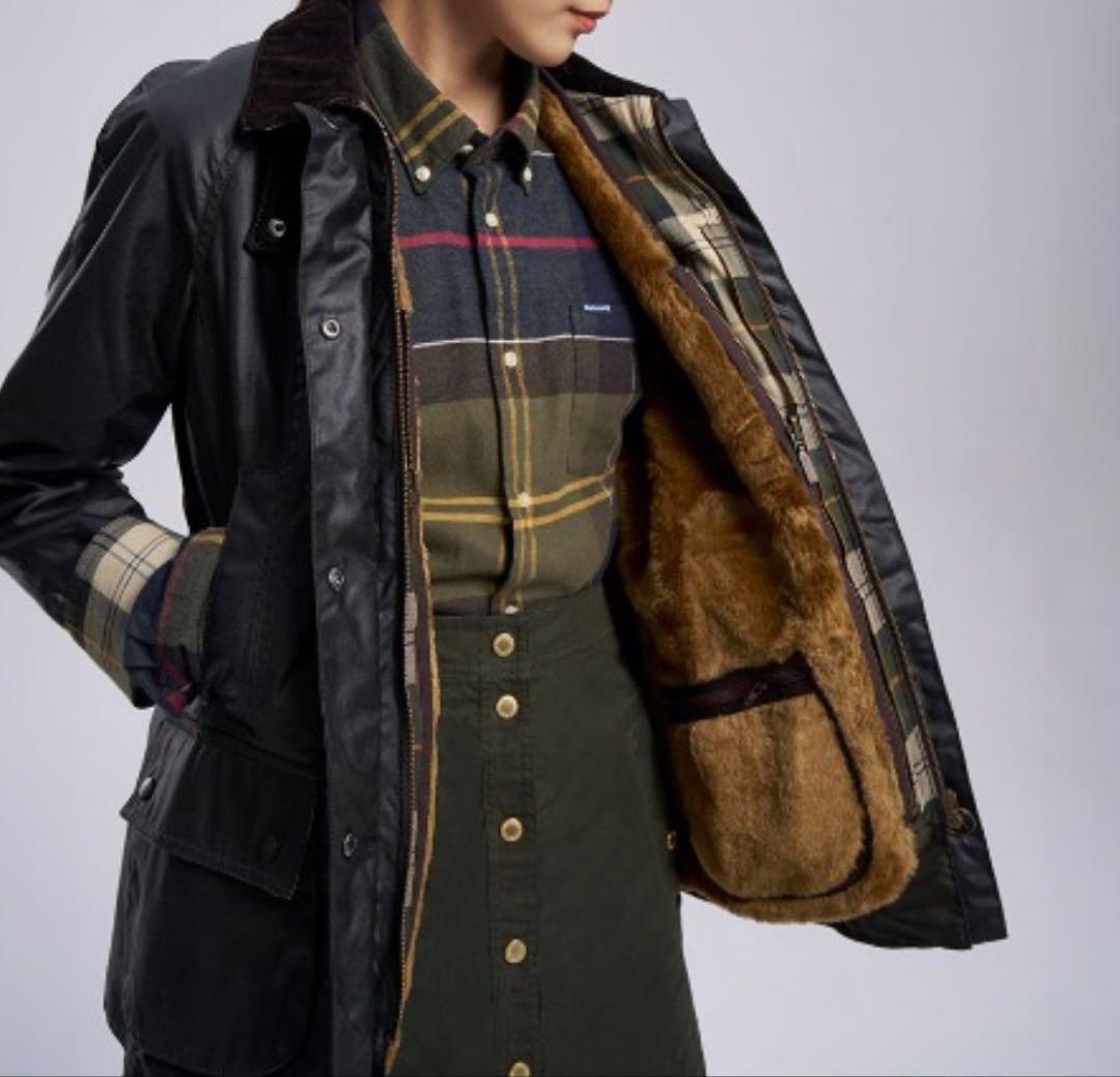 【極美品✨️現行品】バブアー パイルライナーファーベスト リバーシブル