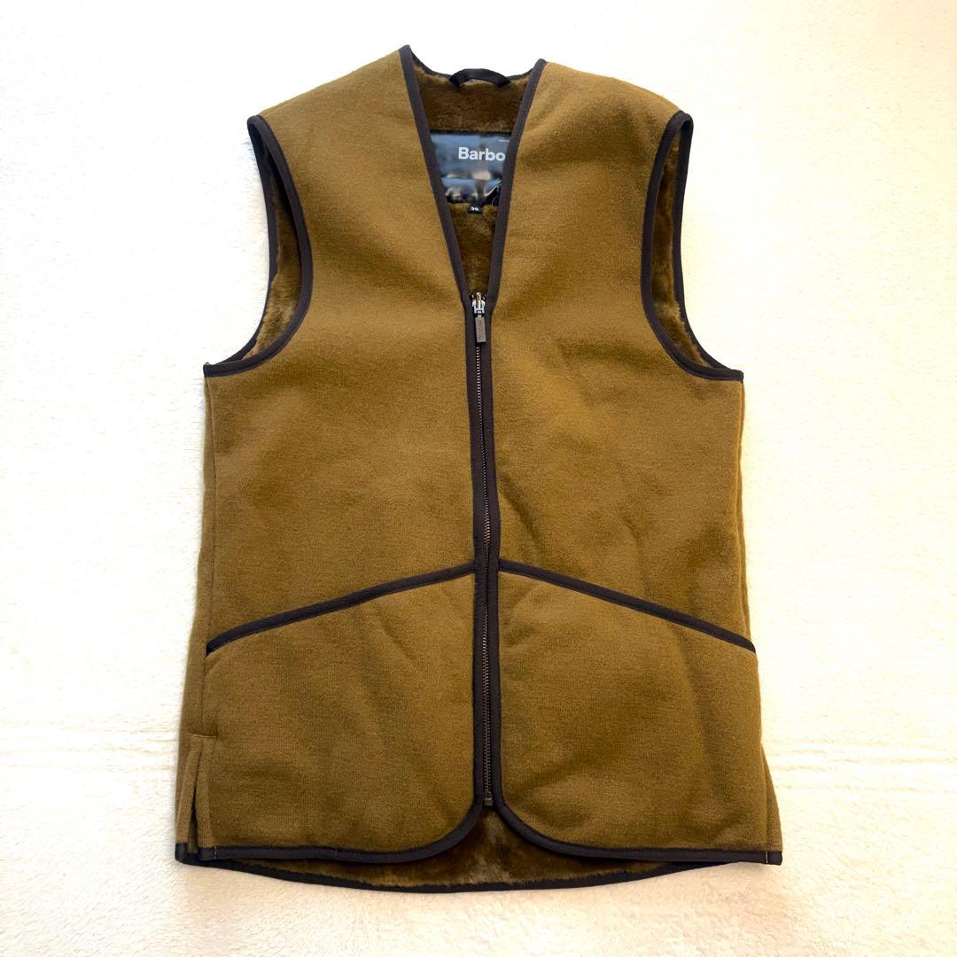 【極美品✨️現行品】バブアー パイルライナーファーベスト リバーシブル