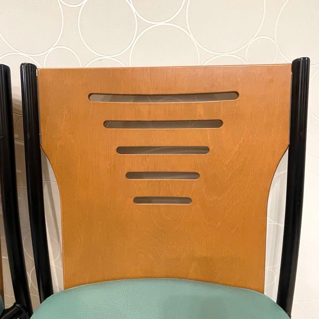 【CRES】クレス 業務用チェア ダイニングチェア 2脚セット 椅子　木製椅子