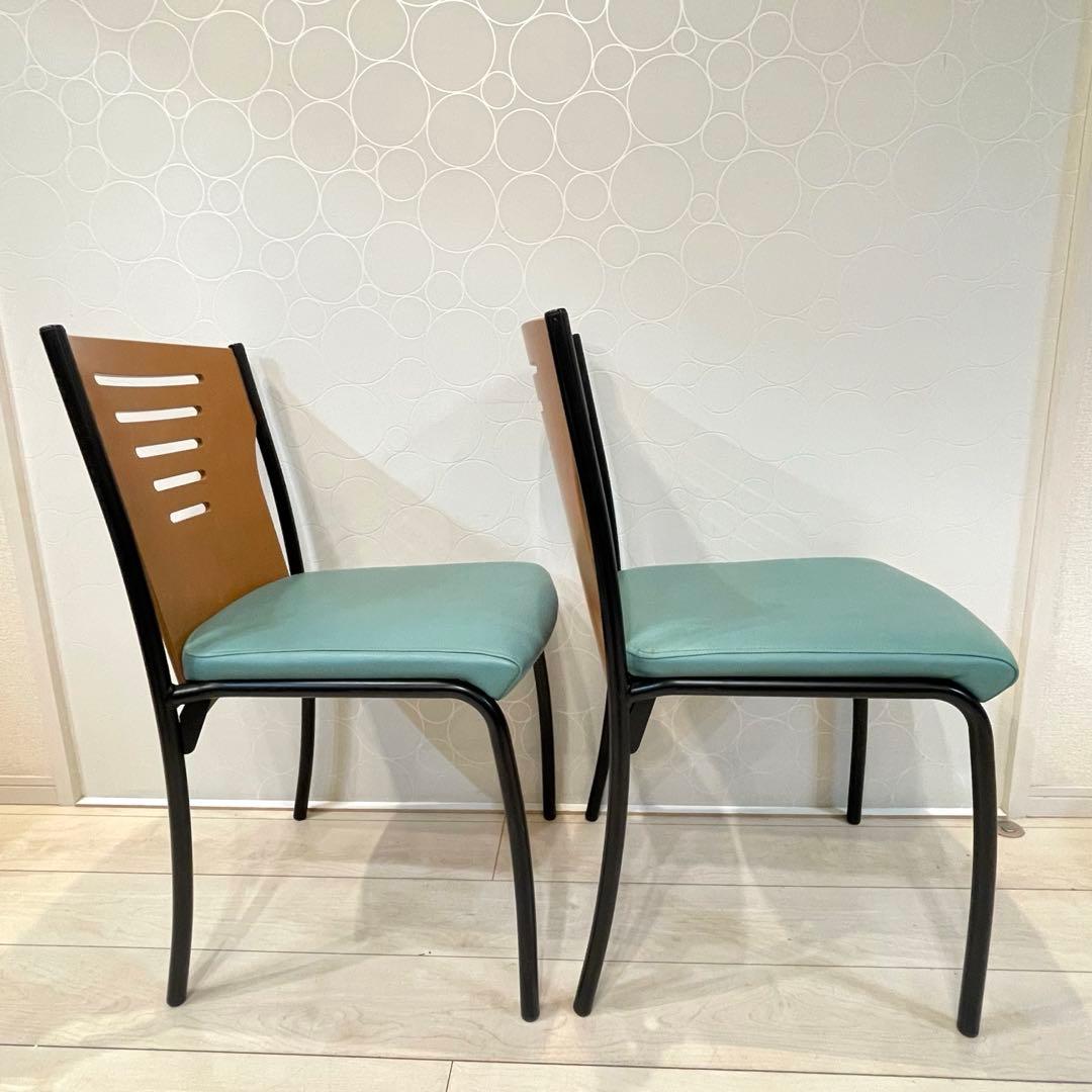 【CRES】クレス 業務用チェア ダイニングチェア 2脚セット 椅子　木製椅子