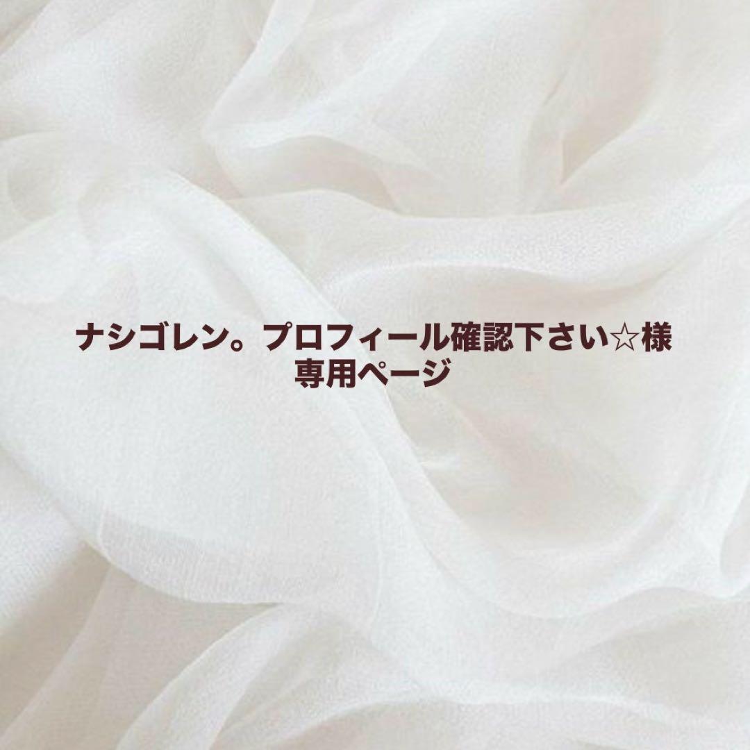 ナシゴレン。プロフィール確認下さい☆ページ