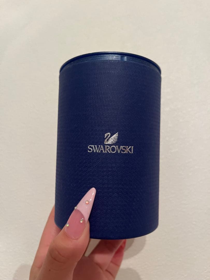 【8日まで‼️】SWAROVSKI キティ 赤りんご 置物