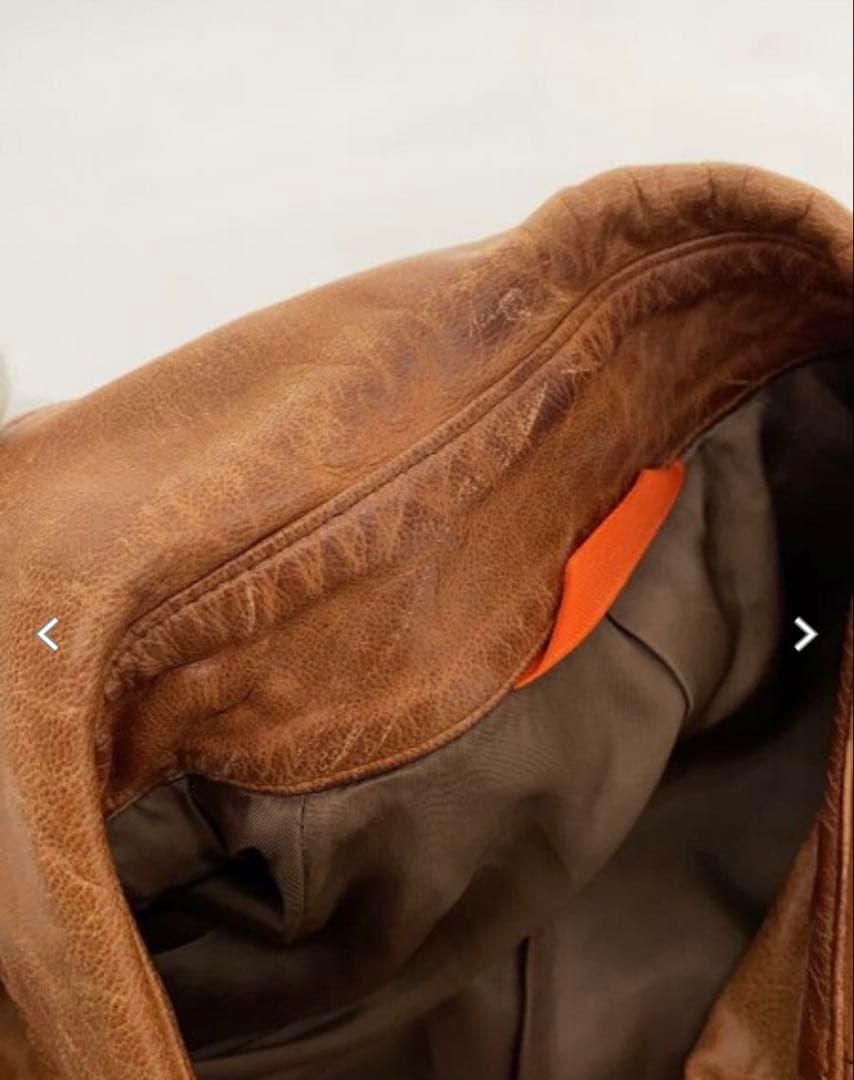 Paul Smith　レザージャケット　トレンチコート　ラムレザー　Mサイズ