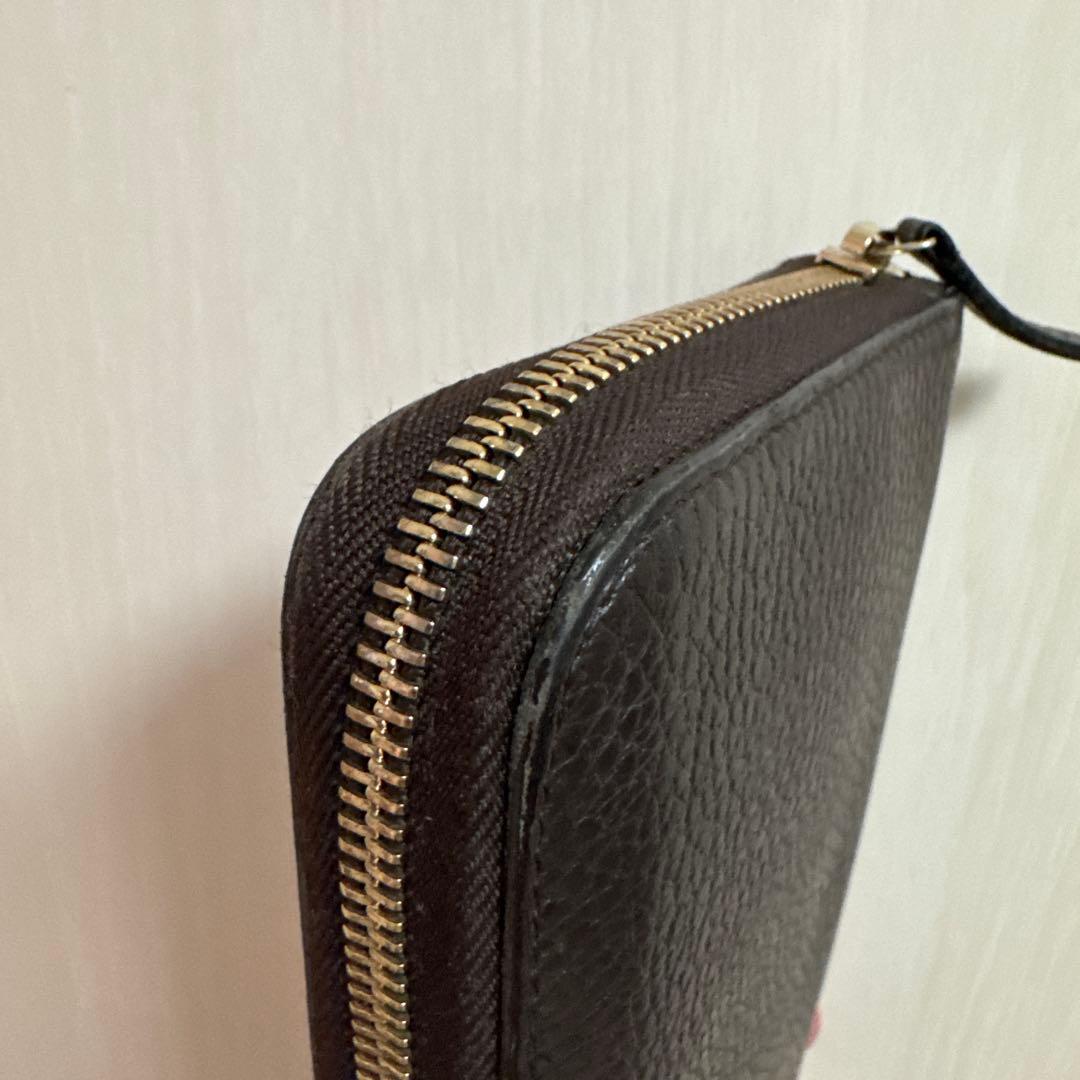 GUCCI ブラウンレザー 長財布